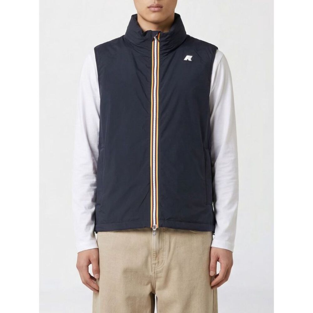 K-Way Suit Vest Men Blue